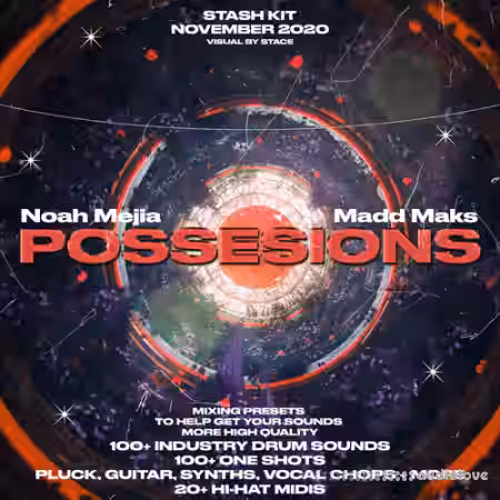 Noah Mejia + Madd Maks Possessions [Stash Kit] [WAV, MiDi, Synth Presets] - Sample Pack Artwork