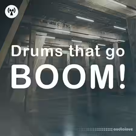 Noiiz Drums That Go Boom! [WAV] - Sample Pack Artwork