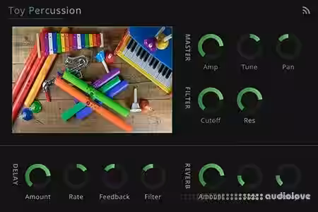 Noiiz Toy Percussion FOR Noiiz Player [MULTiFORMAT] [WiN, MacOSX] - Sample Pack Artwork