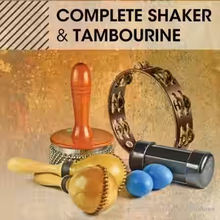 Noisefirm Complete Shaker and Tambourine [MULTiFORMAT] - Sample Pack Artwork