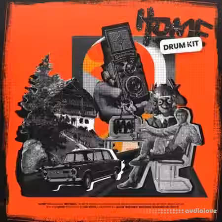 nolyrics 2 3 HOME DRUM KIT [WAV] - Sample Pack Artwork
