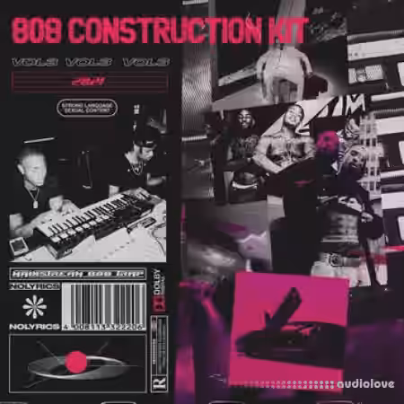 nolyrics 808 Vol.3 [WAV, MiDi, Synth Presets] - Sample Pack Artwork