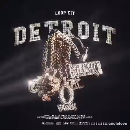 Nolyrics DETROIT UpBeat Trap Samples [WAV, MiDi, Synth Presets] - Sample Pack Artwork