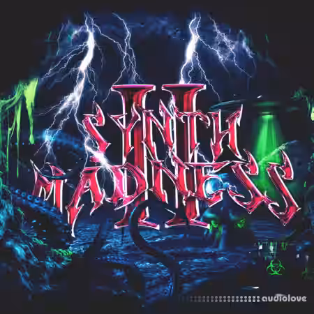 Nolyrics Synth Madness II [WAV, MiDi, Synth Presets, DAW Templates] - Sample Pack Artwork