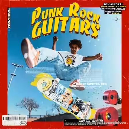 nolyrics Ultimate Punk Rock Guitar Soundkit [WAV, MiDi] - Sample Pack Artwork