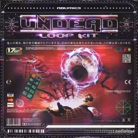 Nolyrics UNDEAD Dark Melodic Trap [WAV, MiDi, DAW Templates] - Sample Pack Artwork