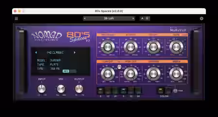 Nomad Factory 80s Spaces v2.5.1 [WiN] - Sample Pack Artwork