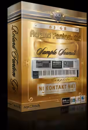 norCTrack Roland Fantom G6 [KONTAKT] - Sample Pack Artwork