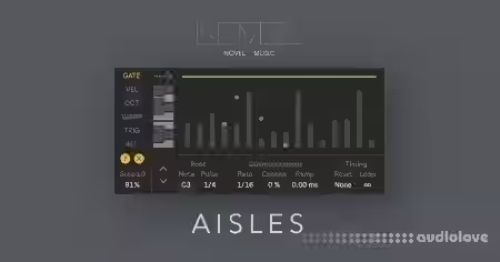 Novel Music Aisles [Max for Live] - Sample Pack Artwork