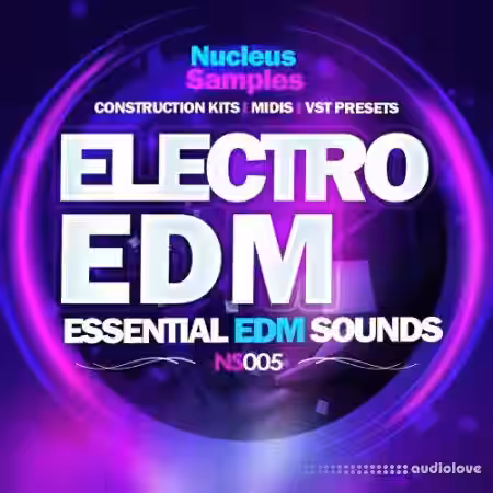 Nucleus Samples Electro EDM [WAV, MiDi, Synth Presets] - Sample Pack Artwork
