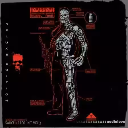 Ocean Veau Sauceinator Drum Kit Vol.3 + Bonus Gross Beat Bank [WAV, Synth Presets] - Sample Pack Artwork