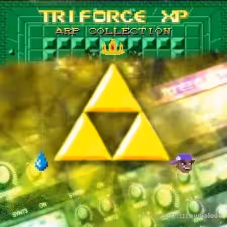Ocean Veau  Triforce XP Arp Collection for Tone2 ElectraX [MiDi, Synth Presets] - Sample Pack Artwork