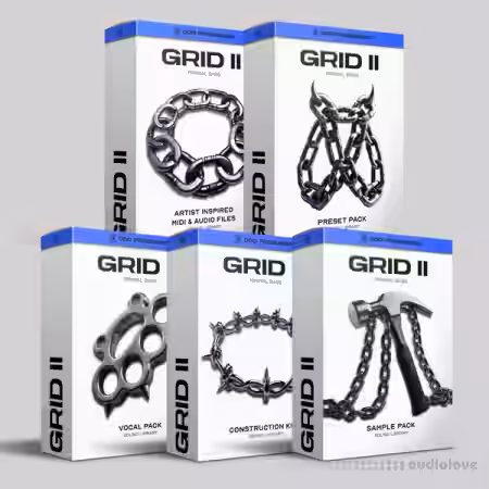 Odd Frequency GRID II  Full Bundle [WAV, MiDi, Synth Presets] - Sample Pack Artwork