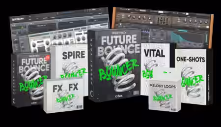 Ofive Biggest Future Bounce Pack [WAV, MiDi, Synth Presets] - Sample Pack Artwork