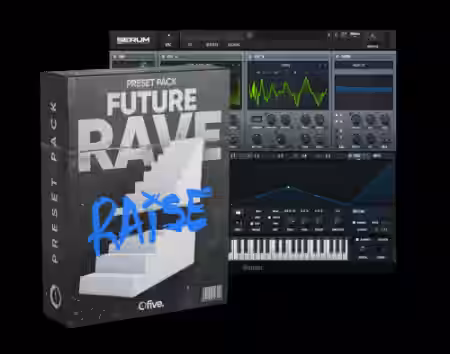 Ofive Sounds Future Raise [WAV, Synth Presets, DAW Templates] - Sample Pack Artwork
