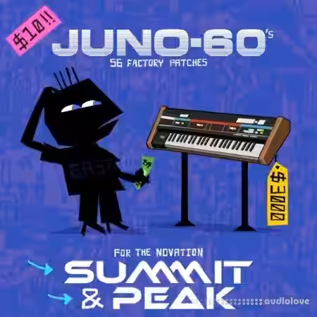 ok reza Juno-60's 56 Factory Patches [Synth Presets] - Sample Pack Artwork