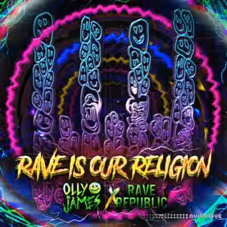 Olly James Signature Sounds Vol.38 Rave Is Our Religion [WAV, MiDi] - Sample Pack Artwork