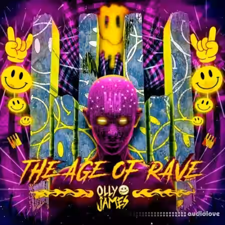 Olly James Signature Sounds Vol.50 The Age Of Rave [WAV, MiDi] - Sample Pack Artwork