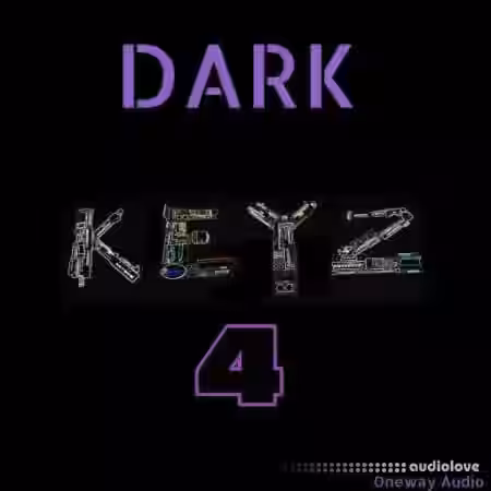 Oneway Audio Dark Keyz 4 [WAV] - Sample Pack Artwork