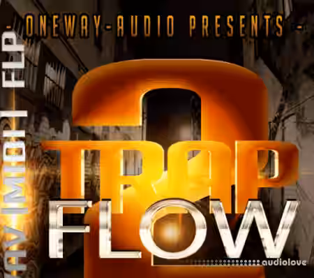 Oneway Audio Trap Flow Vol.2 [WAV, MiDi, DAW Templates] - Sample Pack Artwork