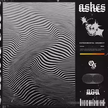Onlyxne 808 Mafia Ashes Experimental Drumkit [WAV, Synth Presets] - Sample Pack Artwork