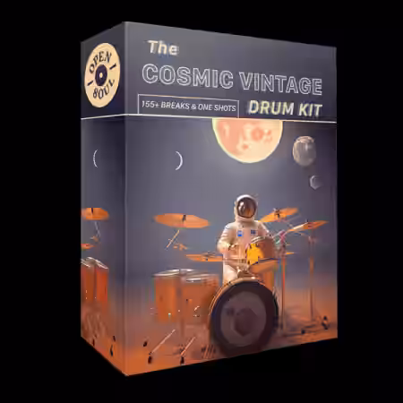 Open Soul Audio Cosmic Vintage Drums Vol.1 [WAV] - Sample Pack Artwork