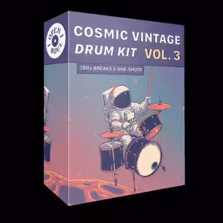 Open Soul Audio Cosmic Vintage Drums Vol.3 [WAV] - Sample Pack Artwork