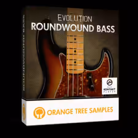 Orange Tree Samples Evolution Roundwound Bass v1.3.0 [KONTAKT] - Sample Pack Artwork