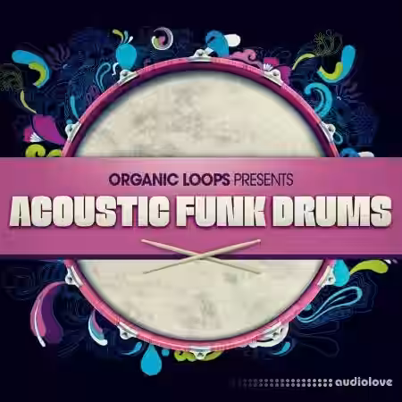 Organic Loops Acoustic Funk Drums [MULTiFORMAT] - Sample Pack Artwork