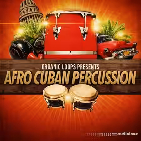Organic Loops Afro Cuban Percussion [MULTiFORMAT] - Sample Pack Artwork