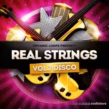 Organic Loops Real Strings Disco Strings Vol.2 [WAV, MiDi, REX] - Sample Pack Artwork
