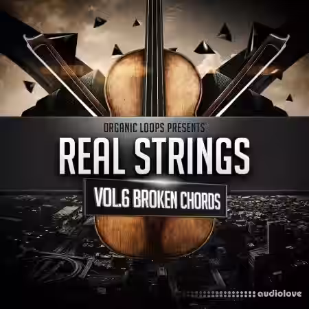 Organic Loops Real Strings Vol.6 Broken Chords [MULTiFORMAT] - Sample Pack Artwork