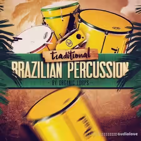Organic Loops Traditional Brazilian Percussion [MULTiFORMAT] - Sample Pack Artwork