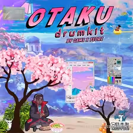 Origamibeats Gami x Fiori OTAKU Drum Kit Vol.1 [WAV, MiDi] - Sample Pack Artwork