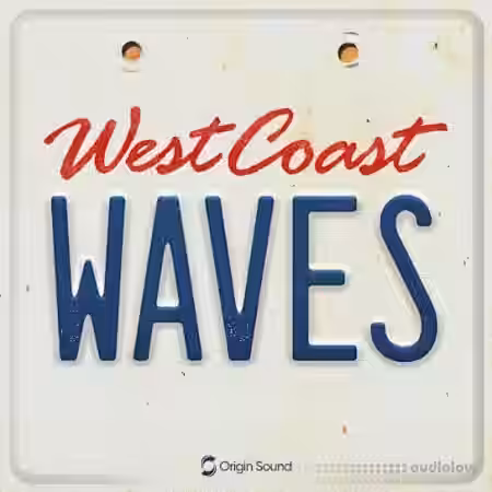 Origin Sound WEST COAST WaveS [WAV] - Sample Pack Artwork