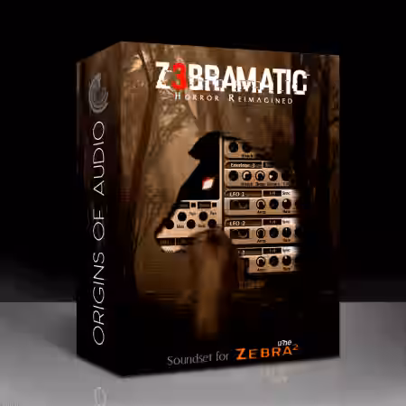 Origins of Audio Z3bramatic for Zebra 2 [Synth Presets] - Sample Pack Artwork