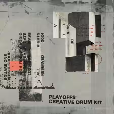 Oscar Zulu The Square One Music Library Playoffs Creative Drum Kit [WAV] - Sample Pack Artwork