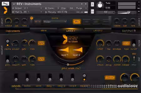 Output Sounds REV v1.1.1 [KONTAKT] - Sample Pack Artwork