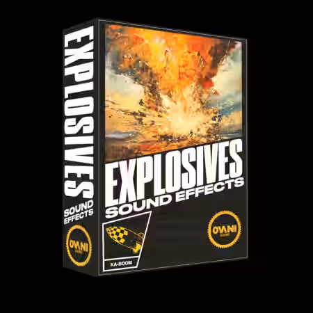 Ovani Sound Explosives Sound FX Pack [WAV] - Sample Pack Artwork