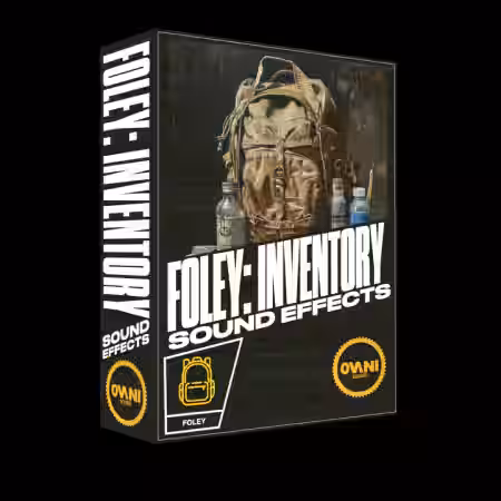 Ovani Sound Foley Inventory Sound FX Pack [WAV] - Sample Pack Artwork