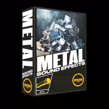Ovani Sound Metal Sound FX Pack Vol.1 [WAV] - Sample Pack Artwork