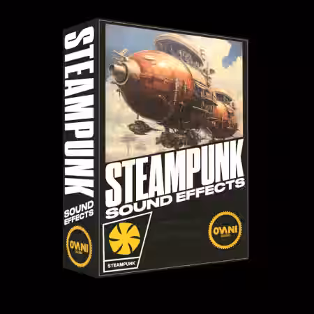 Ovani Sound Steampunk Sound FX Pack Vol.1 [WAV] - Sample Pack Artwork