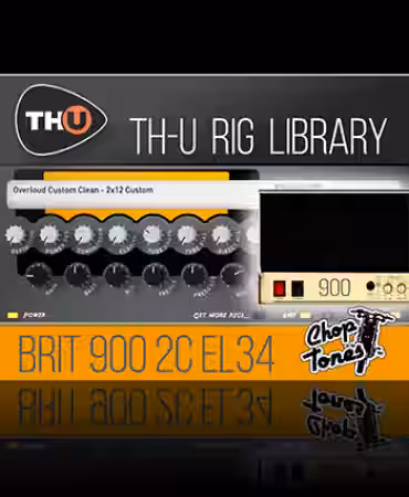 Overloud Choptones Brit 900 2C EL34 Rig Library [Synth Presets] - Sample Pack Artwork