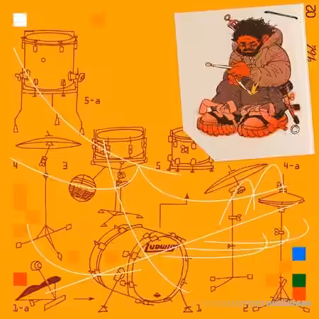 Ovrkast Drumkit Vol.2 [WAV] - Sample Pack Artwork