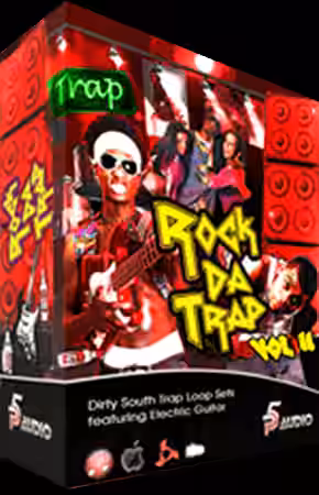 P5 Audio Rock Da Trap Vol.2 [WAV] - Sample Pack Artwork