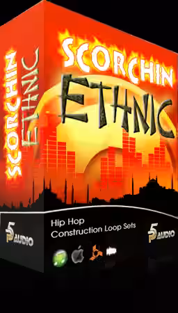 P5Audio Ethnic Scorchers [WAV, REX, AiFF] - Sample Pack Artwork