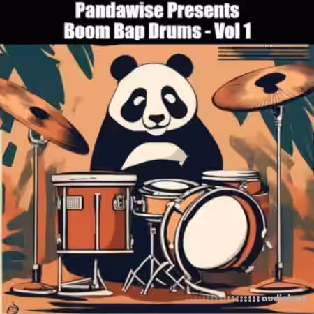 PandawiseUK Pandawise Presents Boom Bap Drum Pack Vol 1 [WAV] - Sample Pack Artwork