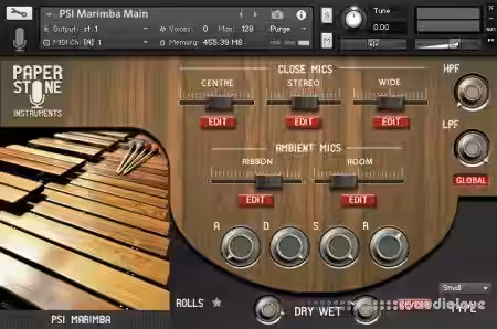 Paper Stone Instruments Marimba [KONTAKT] - Sample Pack Artwork