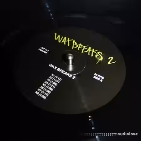 Paradox Music Wax Breaks 2 WAV (Vinyl Rip) [WAV] - Sample Pack Artwork