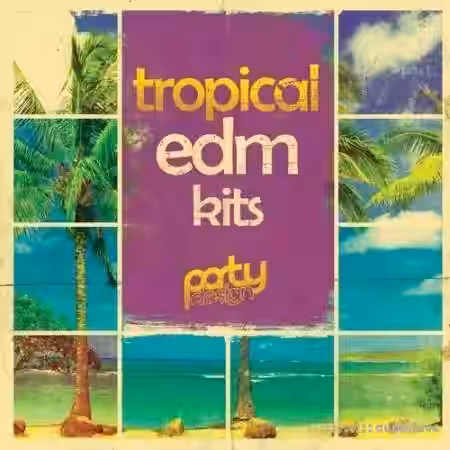 Party Design Tropical EDM Kits 1 [WAV, MiDi] - Sample Pack Artwork